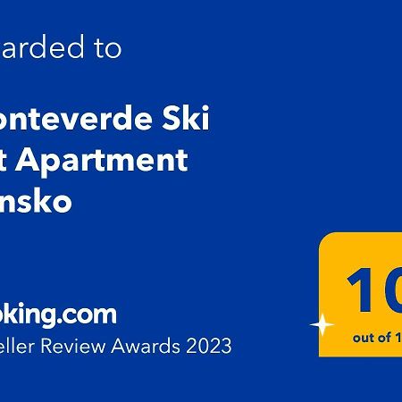 Monteverde Ski Lift Apartment בנסקו מראה חיצוני תמונה